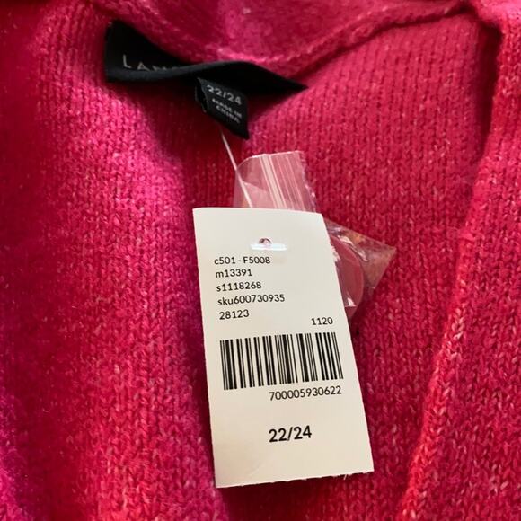 Lane Bryant Blouson-Sleeve Button-Front Cardigan - Picture 4 of 11